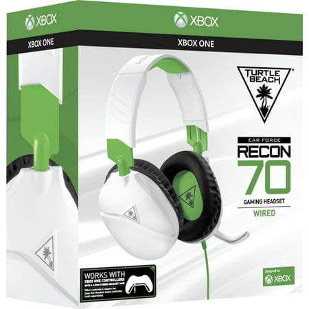 Turtle Beach - Recon 70 Wired Surround Sound Ready Gaming Headset for Xbox One and Xbox Series X|S - White/Green