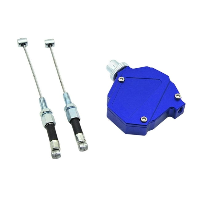 Cable de embrague para acrobacias de motocicleta Accesorios para motocicletas Sistema de cable de fácil extracción azul
