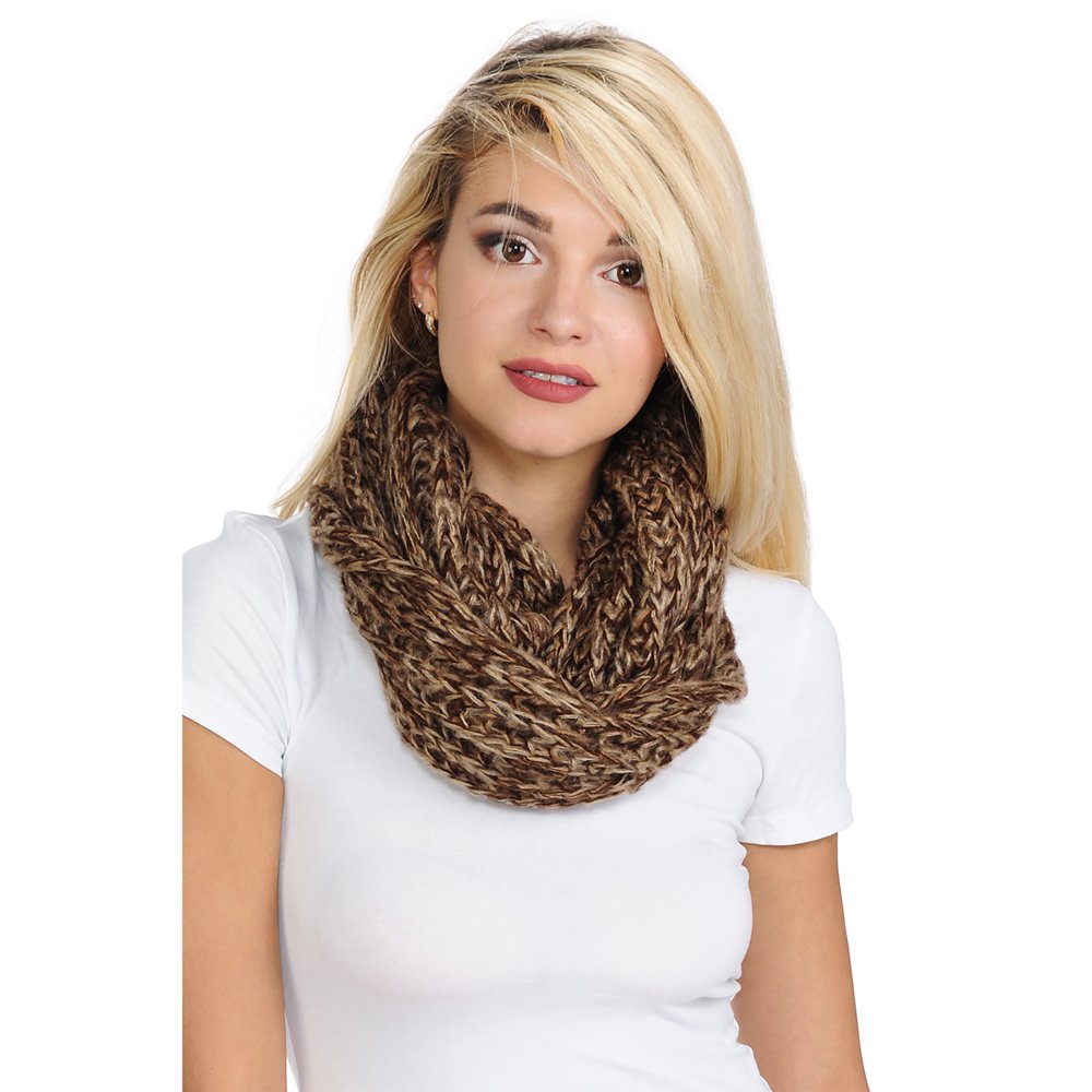 Basico Basico Women Warm Circle Ring Infinity Scarf Neck Warmer