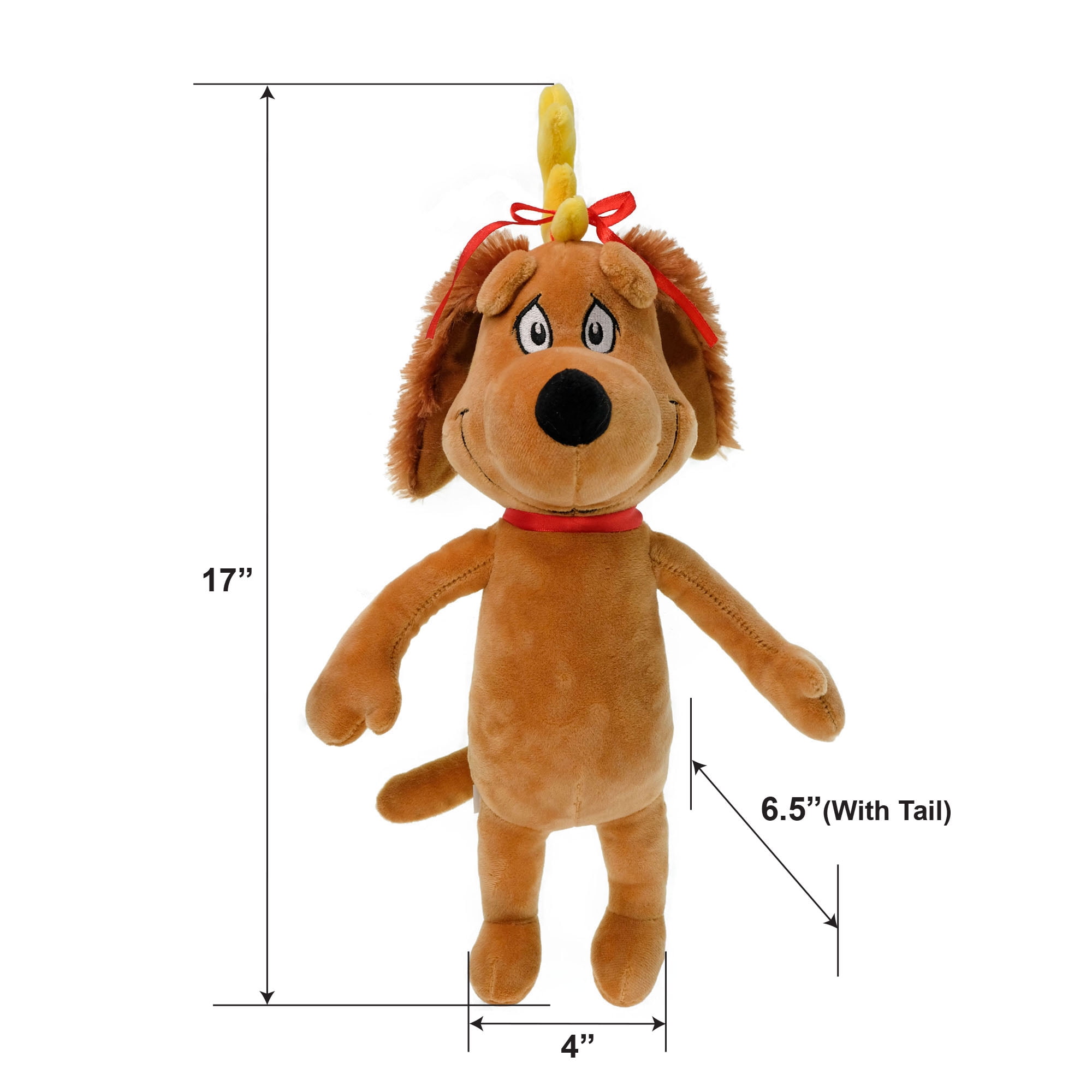 stuffed max dog from the grinch