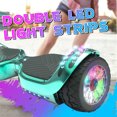 thumbnail image 2 of HOVERSTAR Hoverboard - Patinete Eléctrico para Niños, 6.5 Pulgadas y 9 mph, Todo Terreno con Autoequilibrio, Altavoz Bluetooth y Luces LED, Hasta 165 lbs (75 kg), 2 of 5