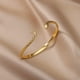 thumbnail image 2 of Pulsera de serpiente de acero inoxidable para mujer, brazalete bonito de Color dorado, joyería de boda de lujo, regalos, 2023, 2 of 4