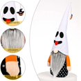 thumbnail image 4 of Peluche De Gnomo De Halloween, Muñeco De Peluche Sin Rostro, Lindo Muñeco De Pie, Adornos Para Escritorio, Chimenea, Estantería seitruly HA046778-01, 4 of 6
