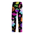 thumbnail image 4 of Satingcolo Mens Pajama Pants Funny Pajama Pants for Men with Drawstring Soft Printed Sleepwear Bottoms Novelty Sleep Lounge Pants, 4 of 7