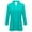 Mint Green, variant on MIXUE Womens Summer Tops Solid Color Stand Collar V Neck Long Sleeve Fashion Casual Shirts For Women T-shirts Streetwear,Pink,XXL
