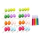 thumbnail image 1 of Kit de 32 huevos de Pascua para hacer mismo con 6 rotuladores de colores, suaves y coloridos, con cuerdas colgantes, huevos falsos para decorar, 1 of 9