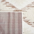 thumbnail image 6 of SAFAVIEH Alamo Stamen Geometric Runner Rug, Ivory/Taupe, 2'2" x 8', 6 of 8