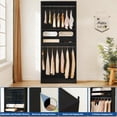 thumbnail image 2 of Homieasy 36'' Walk-in Closet Organizer System with 2 Hanging Rods and Adjustable Shelves, Black, 2 of 11