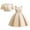 Khaki, variant on Odeerbi Kids Girls Princess Dresses Two-piece Set Party Gowns with Shrugs Cover Ups Sleeveless Evening Dress with Short Cardigan Pleated Dress Set Formal Dress Green