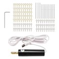 thumbnail image 3 of Mini Electric Corded Hand Drill Mini Electric Corded Hand Kit and Bits for Jewelry Making Plastic Tool, 3 of 7
