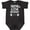 Black Leopard, variant on Mom's Gym Buddy Fitness Workout Boys or Girls Baby Bodysuit