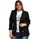 thumbnail image 1 of Blazer clásico Roman Fashion/Tallas extras, 4105 (Negro) negro 42 Roman Fashion Blazer extra 4105, 1 of 5
