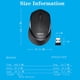 thumbnail image 4 of Ratón Inalámbrico Logitech M330 1000Dpi 3 Botones Ratones Ópticos Silenciosos (Negro), 4 of 7