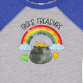 thumbnail image 4 of Inktastic Gigi's Treasure St. Patrick's Day Rainbow and Gold Boys or Girls Baby Bodysuit, 4 of 5