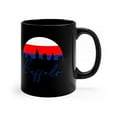 thumbnail image 2 of Buffalo Skyline Coffee Mug - 11oz Black Ceramic Mug, 2 of 6