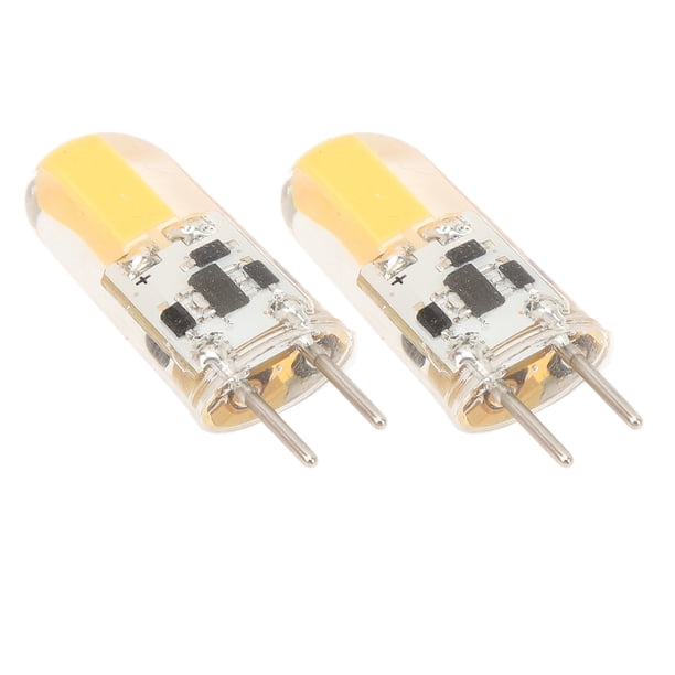 Bombilla LED De Silicona, 3W 12V COB 1505 GY6.35 Totalmente Regulable Para Gabinetes Para Techo Para Oficina