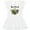 AA-White, variant on Inktastic Autism Awareness Bee Kind Girls Baby Dress