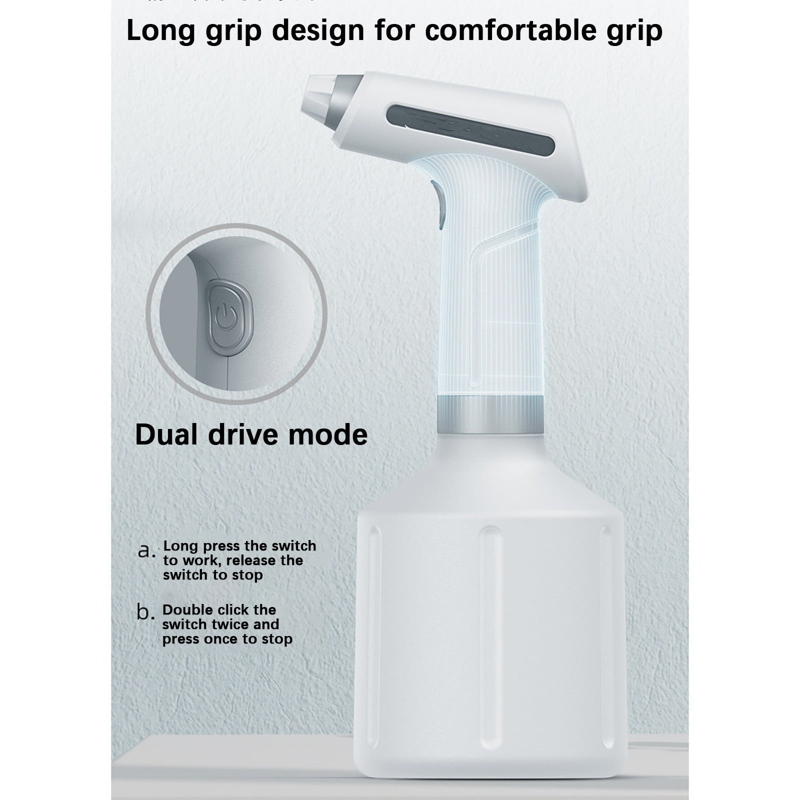 kjfeif Plant Spray Bottle Sprayer Automatic Watering Can Devices Spraying for Indoor Plants Succulent Watering Can for Home Garden Use