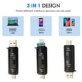 thumbnail image 4 of USB 2.0 Adapter,Portable Memory Card Reader,TF Card Reader for Smartphones&Tablets&PCs & Notebooks with OTG Function, 4 of 9