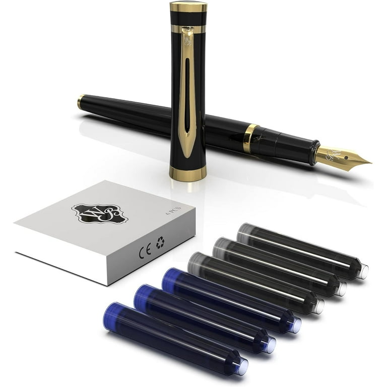 Wordsworth & Black Calligraphy Pen Gift Set, Includes Ink Bottle