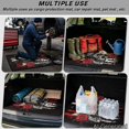 thumbnail image 3 of HUISEFOR Rose Skull Car Trunk Mat 29" x 39" Non-Slip Anti-Scratch All Weather Trunk Protection Cargo Liner, Waterproof, Full Protection, Easy Installation, for Car SUV Sedan Auto, 3 of 7