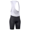thumbnail image 3 of Pantalones cortos de secado rápido con pechera para bicicleta acolchados transpirables para hombre Arsuxeo Negro/2XL, 3 of 7