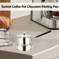 thumbnail image 4 of Abbracc Turkish Coffee Pot Butter Melting Pans Coffee Maker for Travel Camping Office Drum Shape 360ml, 4 of 13