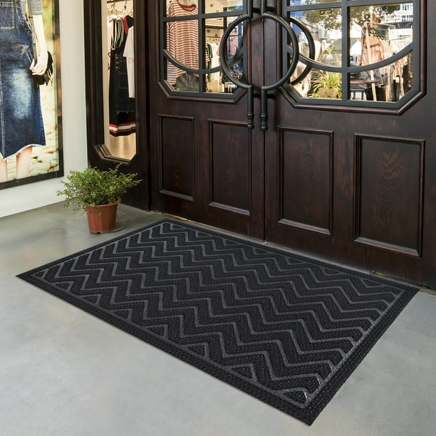 Mibao Entrance Door Mat, Winter Durable Large Heavy Duty Front Outdoor