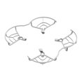 thumbnail image 4 of Yinanstore Protection de Drone Cage de Drones Protège-Hélice Cerceaux de Protection Légers Couvercle de Protection d'Hélice pour Accessoire Mini4 Pro, 4 of 8
