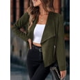 thumbnail image 3 of Veste de Moto Automne 2024, Mode Décontractée en Daim pour Femmes, 3 of 6