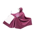 thumbnail image 4 of Poncho impermeable para motocicleta, ligero y resistente al agua, con capucha Sin cubierta de espejo, 4 of 9