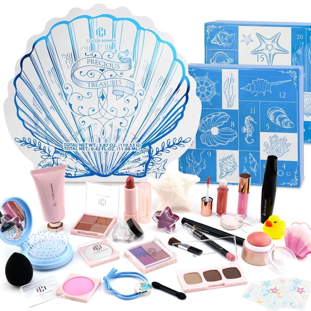 Calendario de Adviento de Maquillaje Color Nymph 2025 con 24 Artículos de Belleza