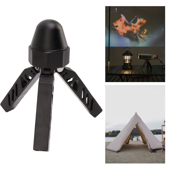 Camping Tripod, Robust Aluminum Alloy Large Bearing Area Tent Support Tripod Smooth Top for Outdoor