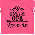 thumbnail image 4 of Inktastic My Oma Opa Love Me Grandkids Boys or Girls Toddler T-Shirt, 4 of 5