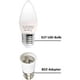 thumbnail image 2 of Bet Convertidor de casquillo B22 a E27, adaptador de casquillo para bombillas LED y bombillas halógenas, potencia máxima 200 W, 0250 V, resistente al calor 120 grados, paquete de 10, 2 of 5
