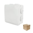 thumbnail image 1 of 14 Pzs Caja Estanca Conos CCTV Presion 10x10x4.5 IP55 blanco 10cm, 1 of 5