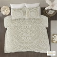 thumbnail image 3 of Madison Park Laetitia 100% Cotton Duvet - King/Cal King - Taupe, 3 of 5