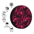 thumbnail image 4 of Susaid Burgundy Tie Dye Print Tire Covers,Waterproof Anti-UV Snow Sun Rain Tire Covers for RV,Truck, SUV, Trailer, Camper-15 inch, 4 of 6