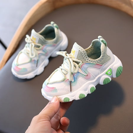 

Hipattires Toddler Shoes for Girls Comfy Green Sneakers Dress Shoes Fashion Boys Winter Shoes Shoes