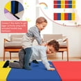 thumbnail image 4 of Gymax Tri-Fold Folding Exercise Mat 6 ft x 2 ft Portable Gymnastics Tumbling Yoga Mat, 4 of 8