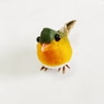 thumbnail image 2 of Mini pájaro rojo simulado, petirrojo, pájaro para decoración de jardín (soporte de dos patas), 2 of 6