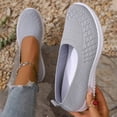 thumbnail image 4 of Willtoo Womens Orthopedic Shoes Work Shoes Breathable Slip on Non Slip House Shoes Knitted Mesh Stretch Soft 2026 Orthopedic Shoes, 4 of 7