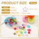 thumbnail image 3 of Paquete de 100 Cuentas de Estrella de Acrílico, Cuentas de Estrella de Cristal de 20mm para Fabricación de Joyas/Pulsera/Collar/Manualidades de Bricolaje [Colores Mezclados], 3 of 6