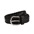 thumbnail image 7 of Leatherboss Men's Braided Black Leather Belt, 7 of 7