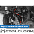 thumbnail image 3 of JK Wrangler Replacement Brake Lines, 24.5", 3 of 4