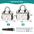 thumbnail image 2 of Medium Cooler Bag Lunch Bag Portable Meal Bag Work Meal Bag Outdoor Meal Bag Travel Meal Bag Picnic Meal Bag Going Out Meal Bag Colorful Christmas Tree Beautiful, 2 of 6