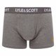thumbnail image 3 of LYLE&SCOTT Bóxers para hombre, paquete de 3 - Barclay Core Trunks, algodón elástico Negro/Gris/Blanco M (Medium), 3 of 5