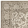 thumbnail image 4 of SAFAVIEH Noble Winchester Floral Bordered Area Rug, Brown/Cream, 5'1" x 7'6", 4 of 6