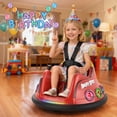 thumbnail image 3 of TOKTOO 12V Ride on Bumper Car, Licensed Angry Birds Electric Bumper Car for Kids, Ride on Toys Baby Bumper Toddler Car with Remote, Gift for Boys Girls Aged 1.5+, Red, 3 of 9