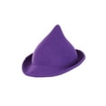 thumbnail image 3 of Modern Witch Hat Purple, 3 of 4